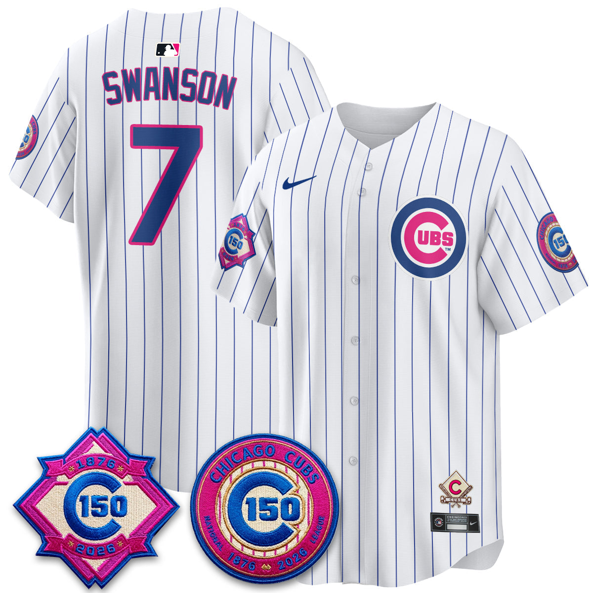 Chicago Cubs x "Graduation" Vapor Limited Jersey - Stitched