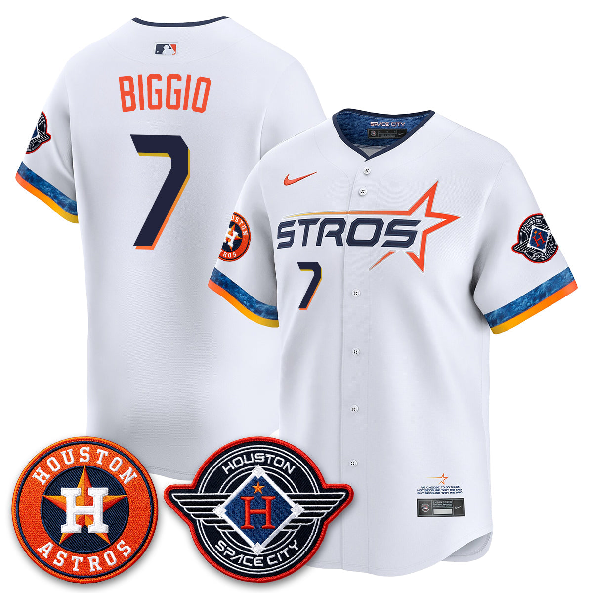 Houston Astros 2026 Space City Vapor Limited Jersey - Stitched-Cuztomshoes