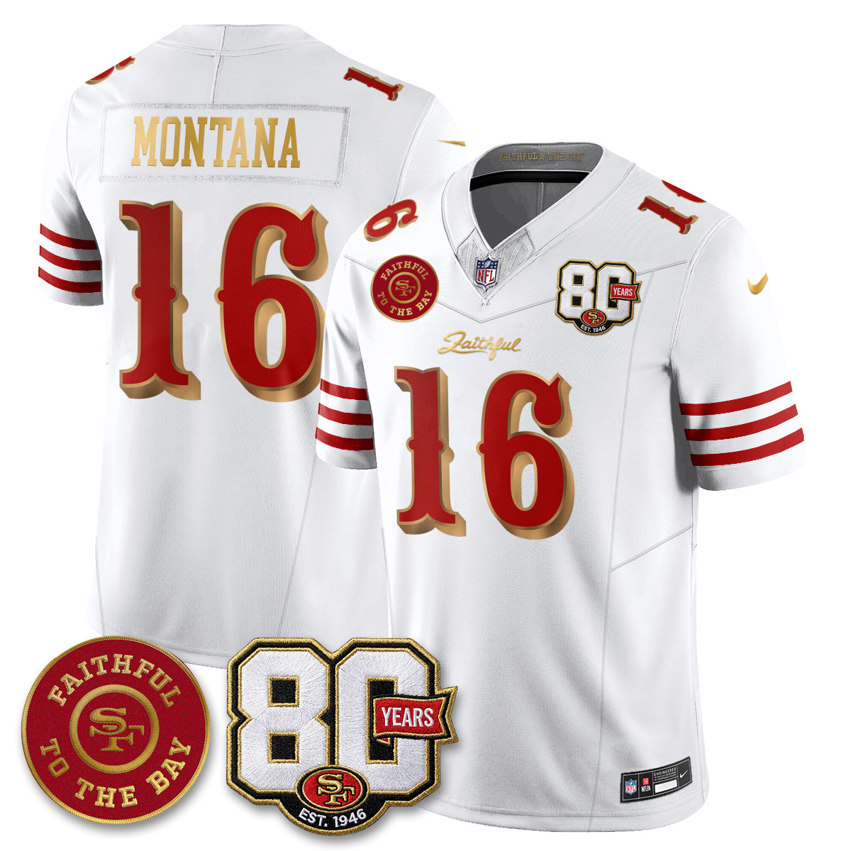 San Francisco Giants “Rivalries” Vapor Limited Jersey - Faithful To The Bay Patch - Stitched