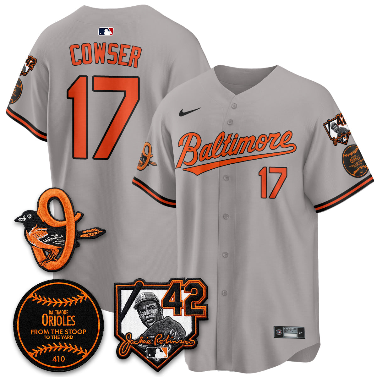 Baltimore Orioles 2026 Jackie Robinson Day Vapor Limited Jersey - Stitched-Cuztomshoes