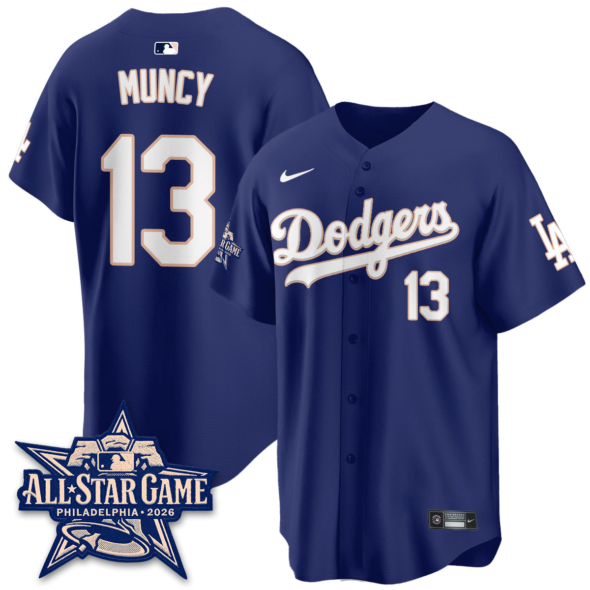 Los Angeles Dodgers All Star Game 2026 Vapor Jersey - Stitched-Cuztomshoes