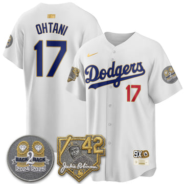 Los Angeles Dodgers - 2026 Jackie Robinson Day Vapor Limited Jersey - Stitched-Cuztomshoes