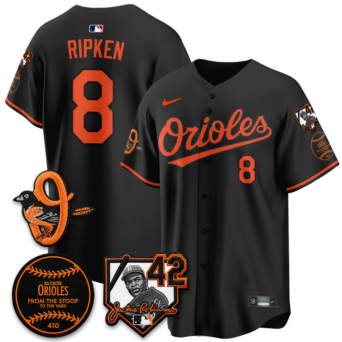 Baltimore Orioles 2026 Jackie Robinson Day Vapor Limited Jersey - Stitched-Cuztomshoes