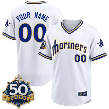 Seattle Mariners "Legacy Edition" Vapor Custom Jersey - Stitched