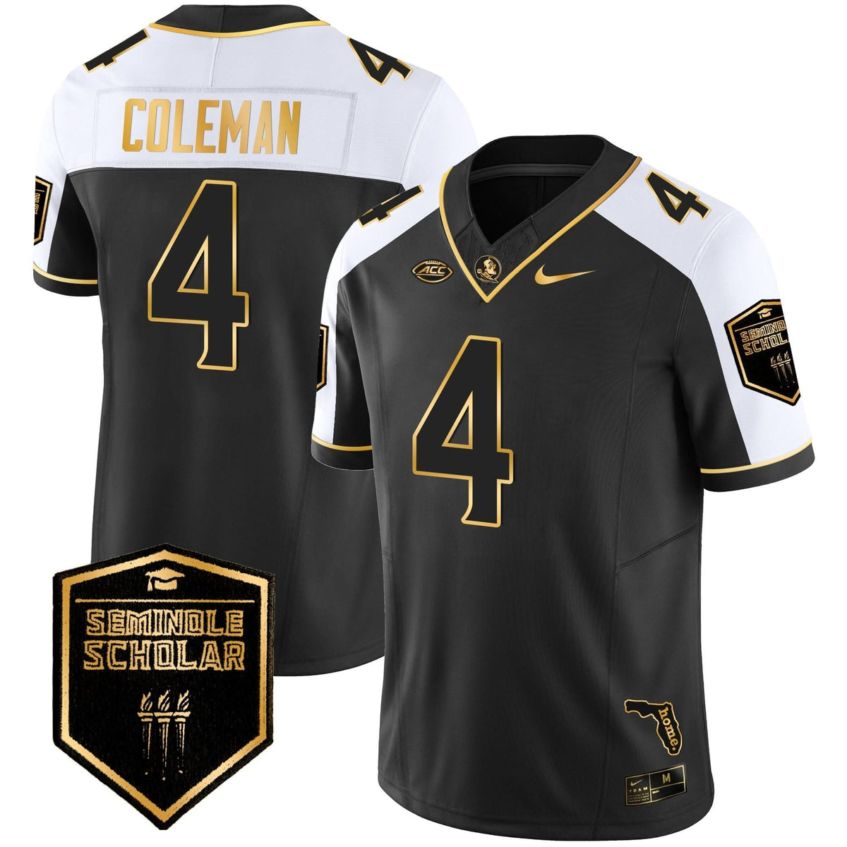 Florida State Seminoles Gold Vapor Jersey