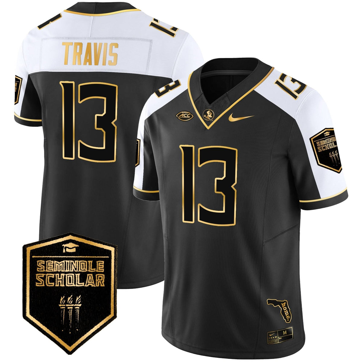 Florida State Seminoles Gold Vapor Jersey