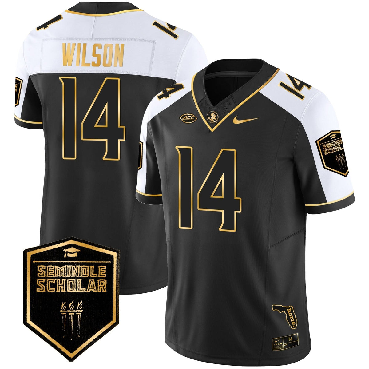 Florida State Seminoles Gold Vapor Jersey