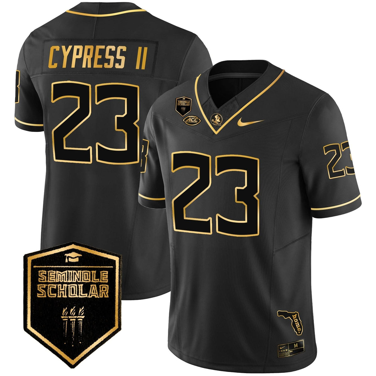 Florida State Seminoles Gold Vapor Jersey