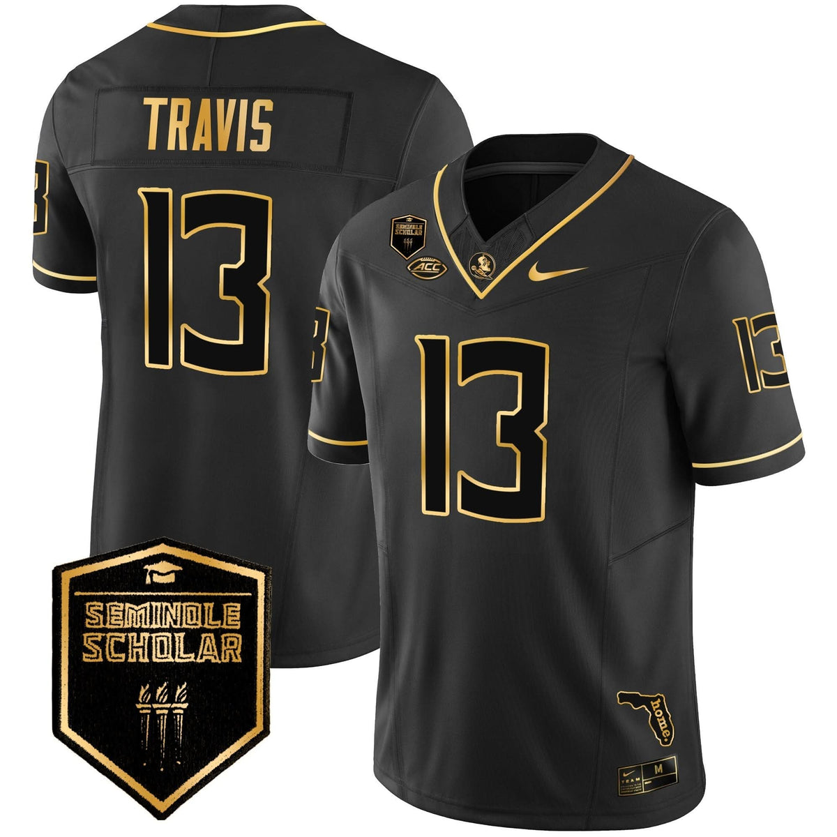 Florida State Seminoles Gold Vapor Jersey