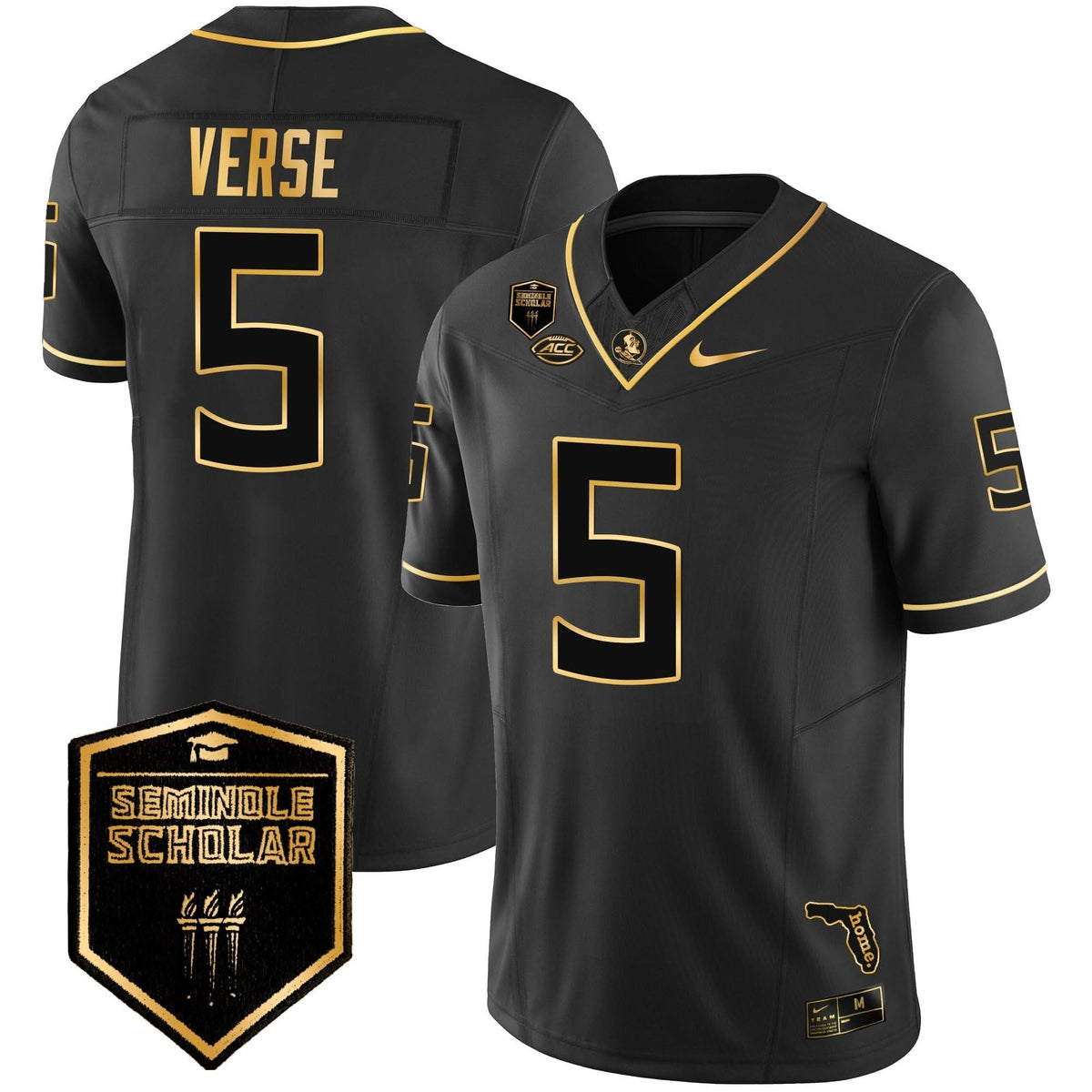 Florida State Seminoles Gold Vapor Jersey