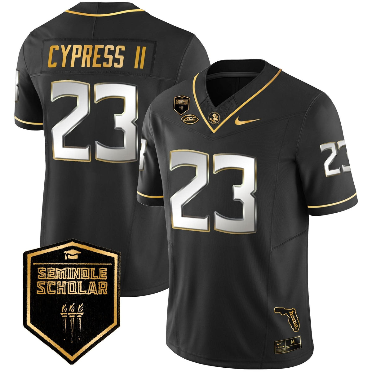 Florida State Seminoles Gold Vapor Jersey