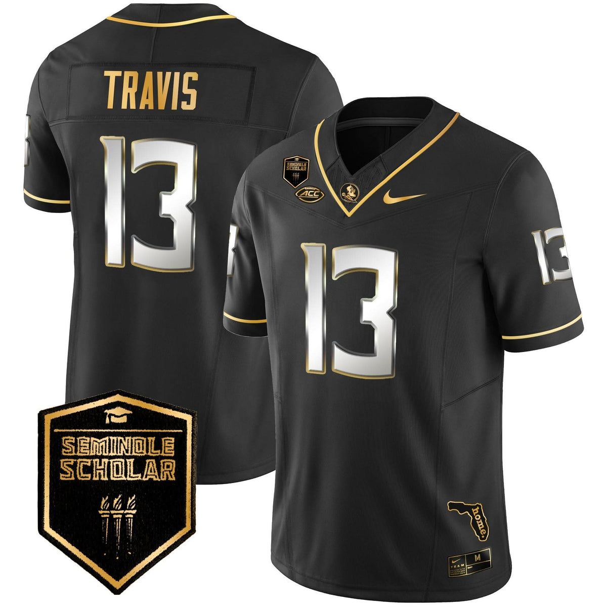 Florida State Seminoles Gold Vapor Jersey