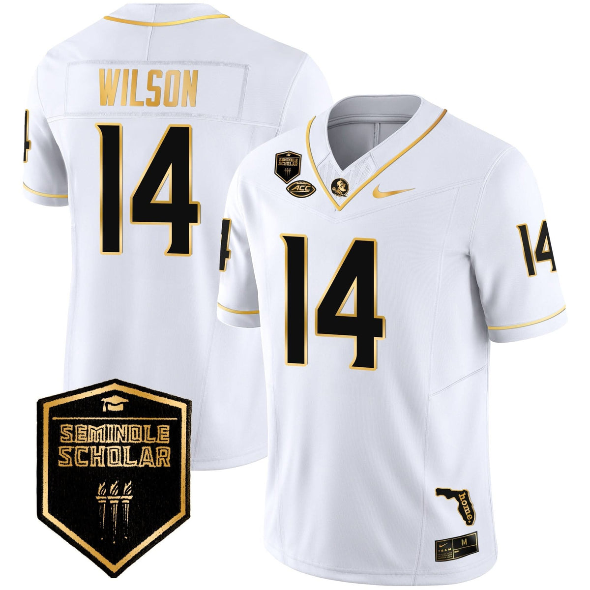 Florida State Seminoles Gold Vapor Jersey