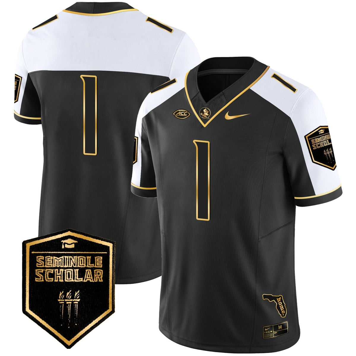 Florida State Seminoles Gold Vapor Jersey