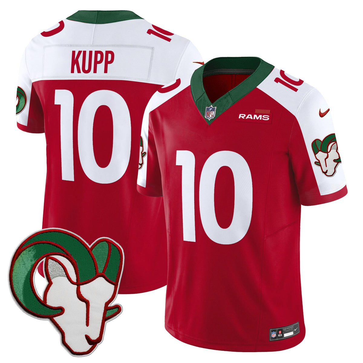 Los Angeles Rams Mexico Vapor Limited Jersey - Stitched-Cuztomshoes