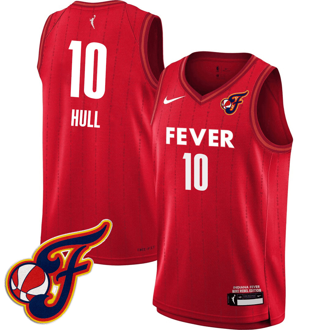 Indiana Fever 24/25 Jersey - Logo Patch-Cuztomshoes