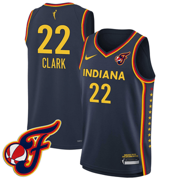Indiana Fever 24/25 Jersey - Logo Patch-Cuztomshoes