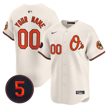 Baltimore Orioles Robinson Patch Vapor Premier Limited Custom Jersey V4 - Stitched