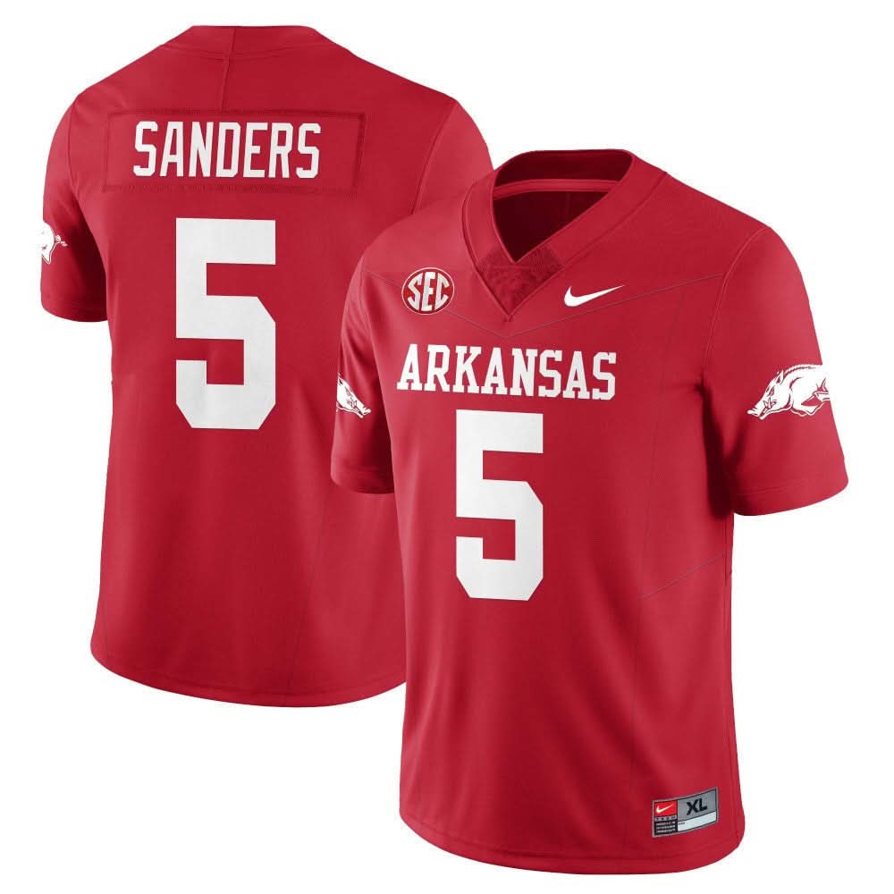 Arkansas Razorbacks Football 2023 Jersey