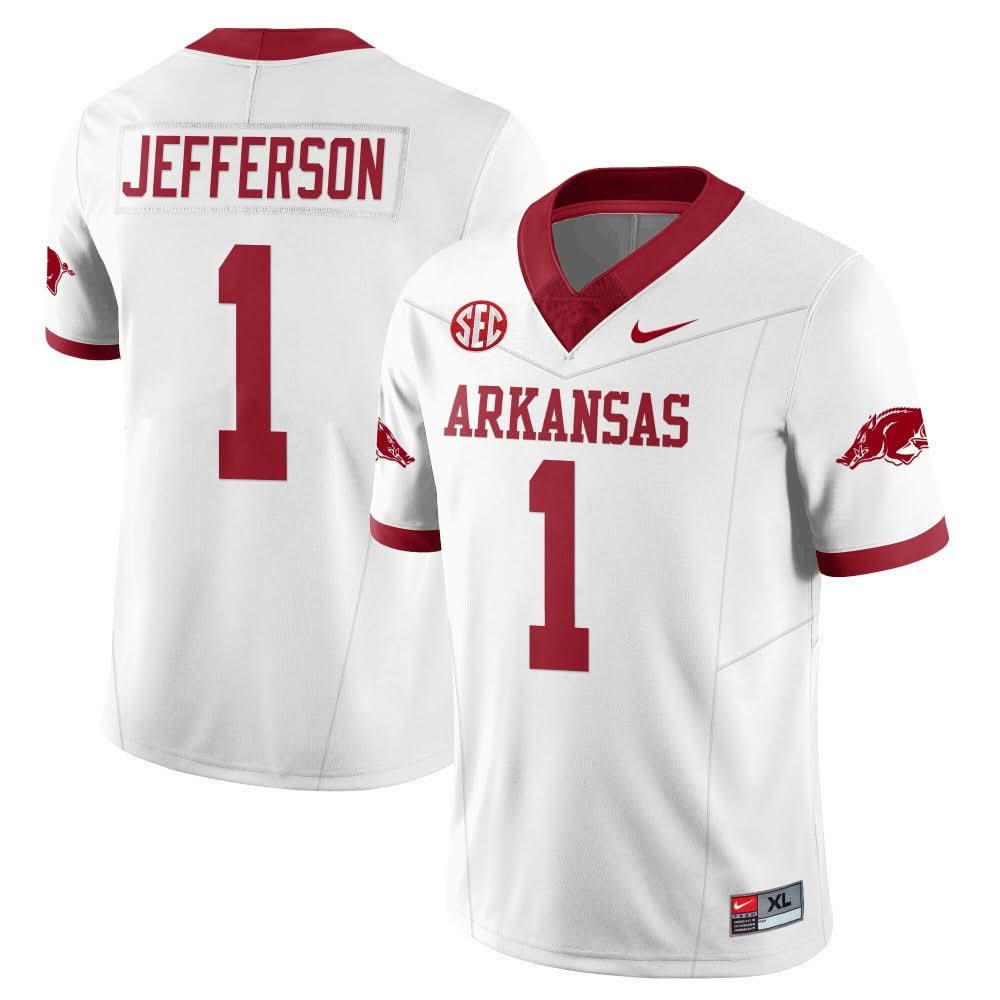 Arkansas Razorbacks Football 2023 Jersey
