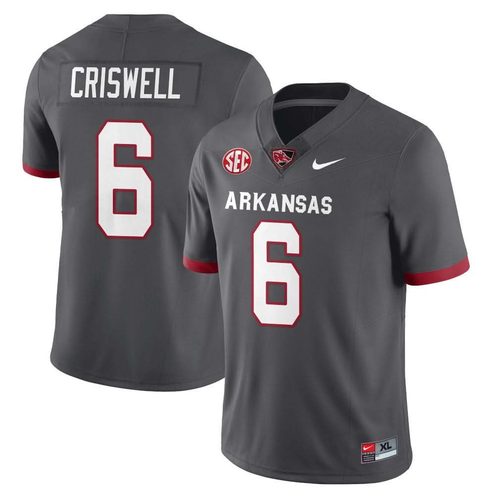 Arkansas Razorbacks Football 2023 Jersey