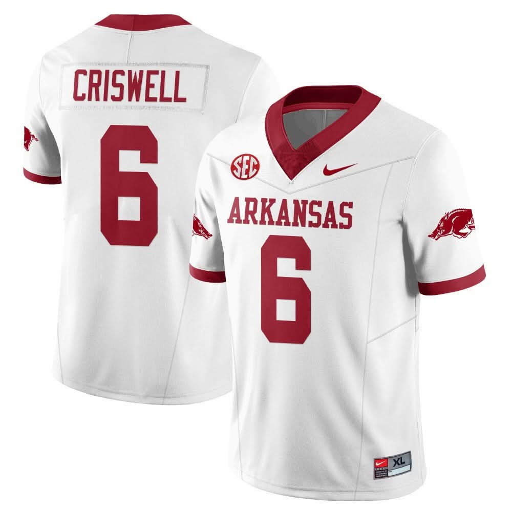 Arkansas Razorbacks Football 2023 Jersey