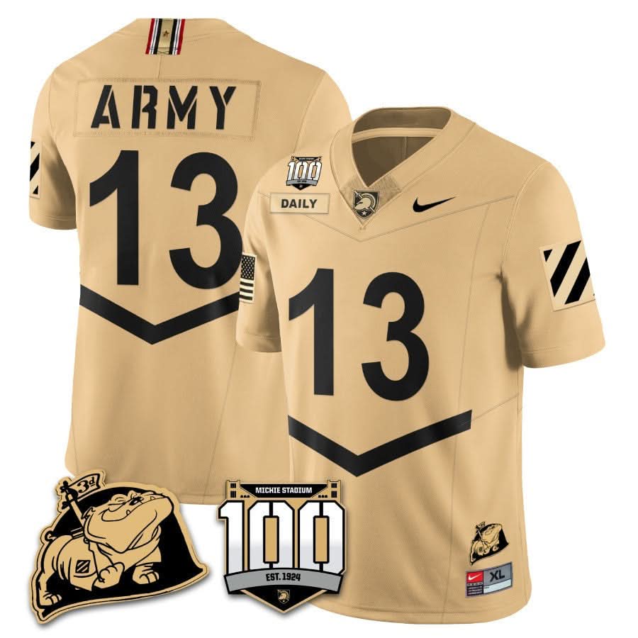 Army Black Knights 100th Anniversary Patch Vapor Jersey