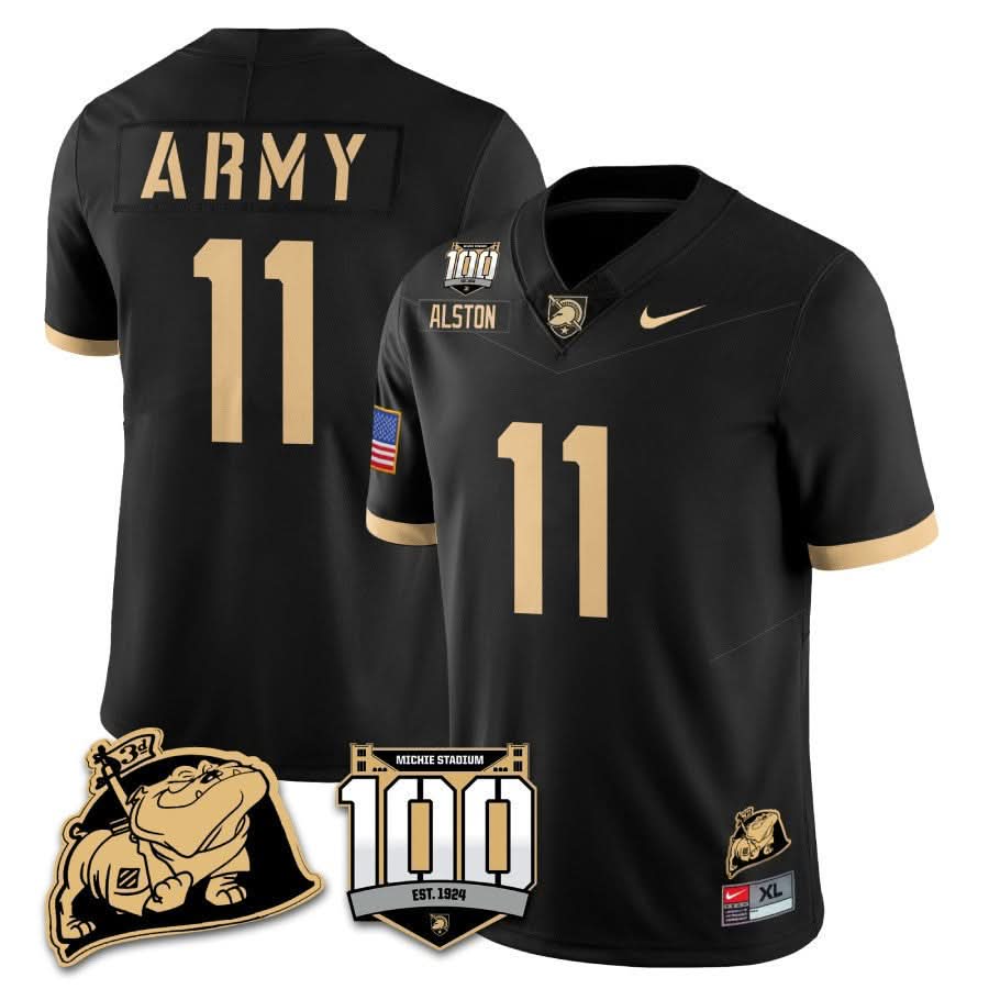 Army Black Knights 100th Anniversary Patch Vapor Jersey