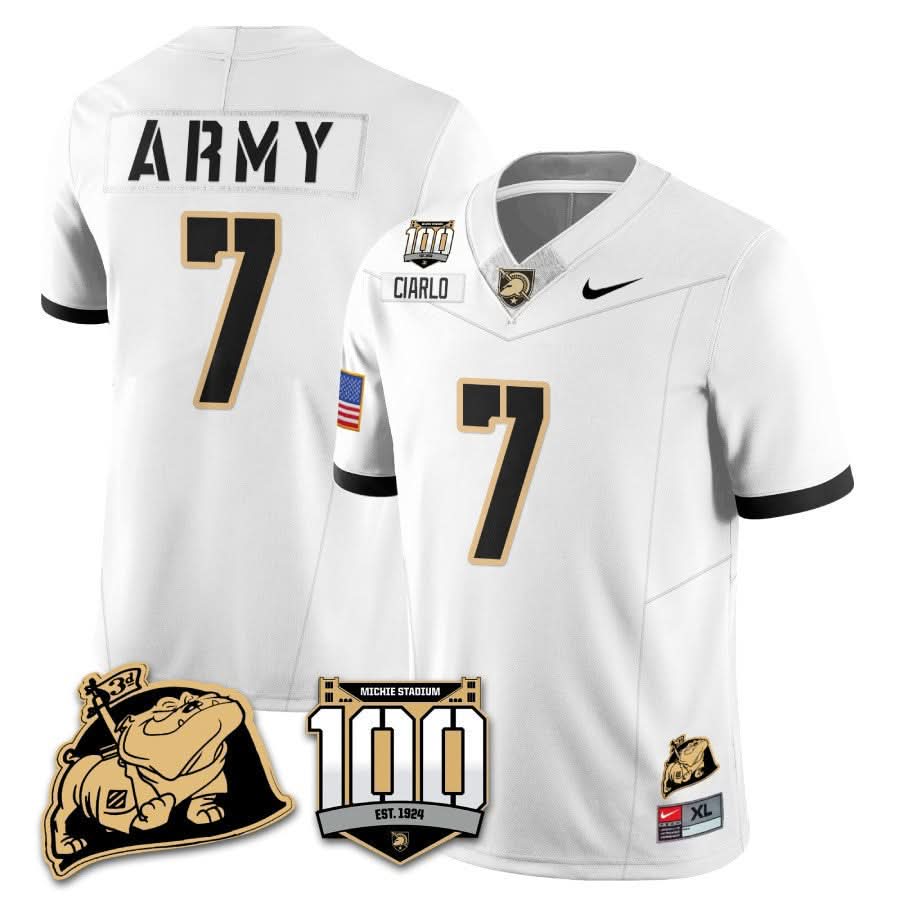 Army Black Knights 100th Anniversary Patch Vapor Jersey