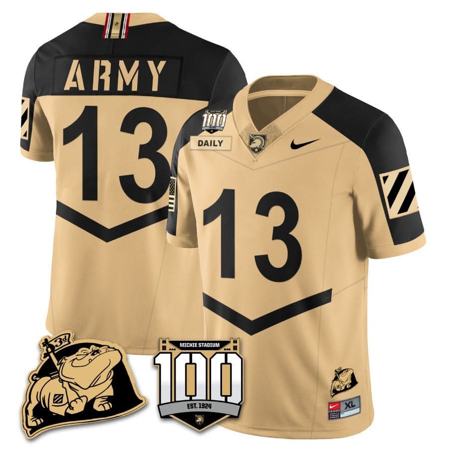 Army Black Knights 100th Anniversary Patch Vapor Jersey
