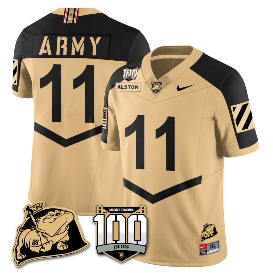 Army Black Knights 100th Anniversary Patch Vapor Jersey