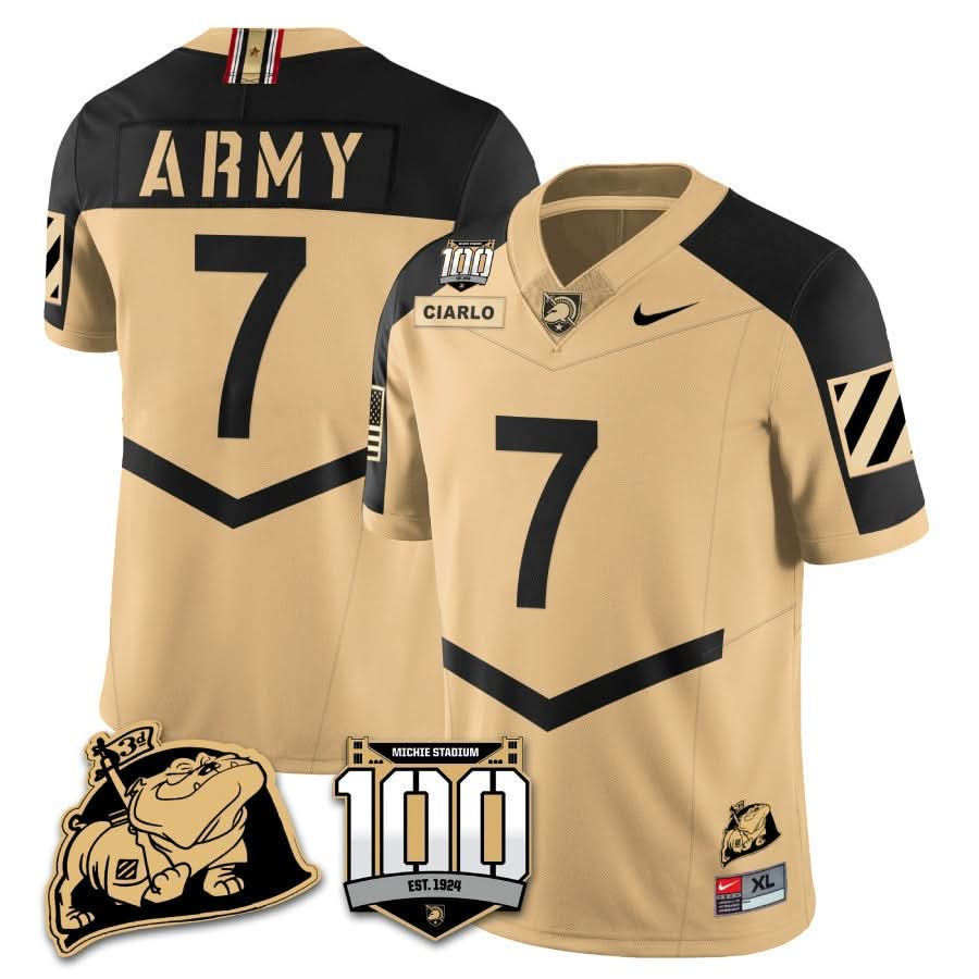Army Black Knights 100th Anniversary Patch Vapor Jersey