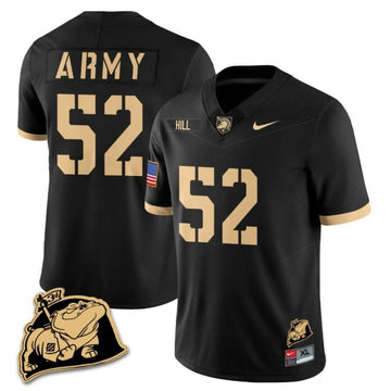 Army Black Knights Rocky The Bulldog Patch Jersey