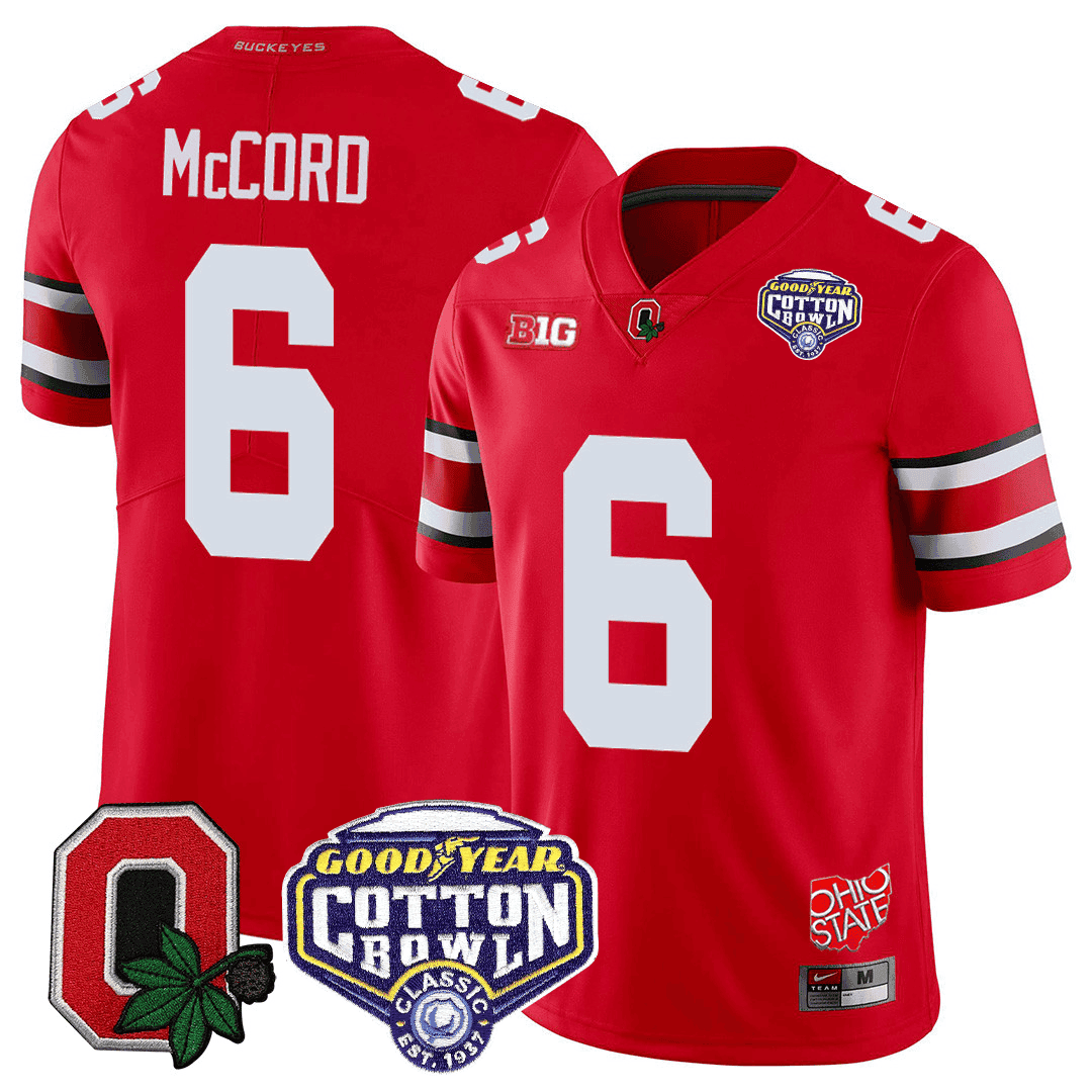Ohio State Buckeyes Good Year Cotton Bowl Patch Jersey