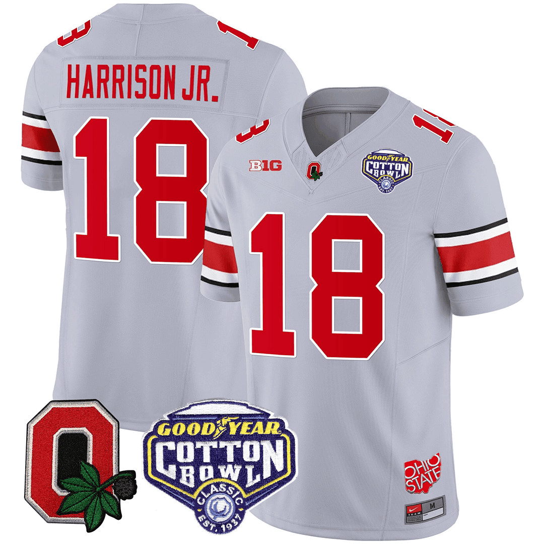 Ohio State Buckeyes Good Year Cotton Bowl Patch Jersey