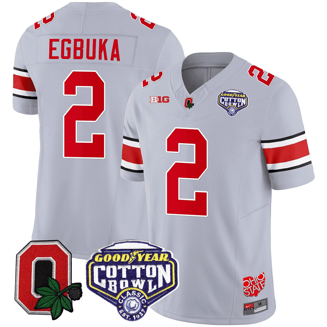 Ohio State Buckeyes Good Year Cotton Bowl Patch Jersey
