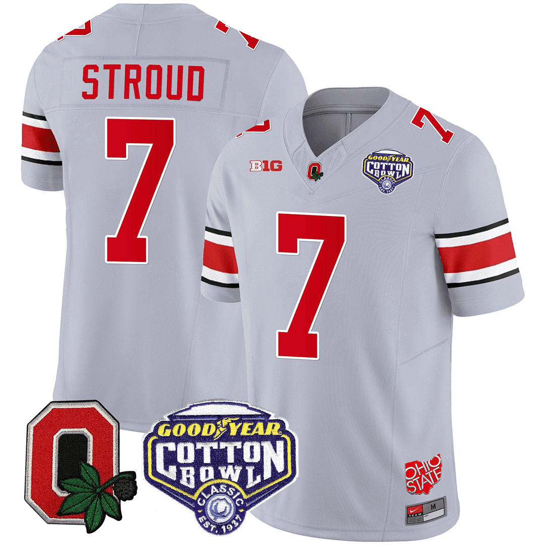 Ohio State Buckeyes Good Year Cotton Bowl Patch Jersey