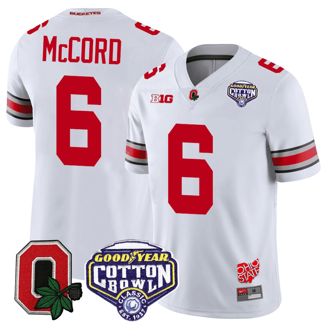 Ohio State Buckeyes Good Year Cotton Bowl Patch Jersey