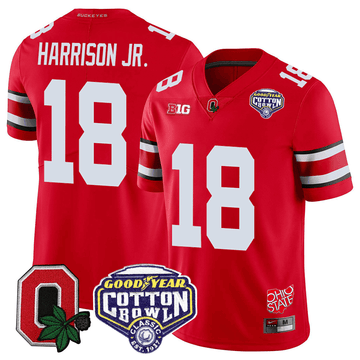 Ohio State Buckeyes Good Year Cotton Bowl Patch Jersey