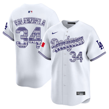 Los Angeles Dodgers Mexico Vapor Premier Limited Jersey V3 - Stitched-Cuztomshoes