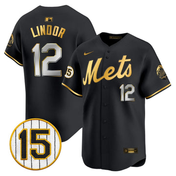 New York Mets Jerry Grote Patch Vapor Premier Limited Jersey - Stitched