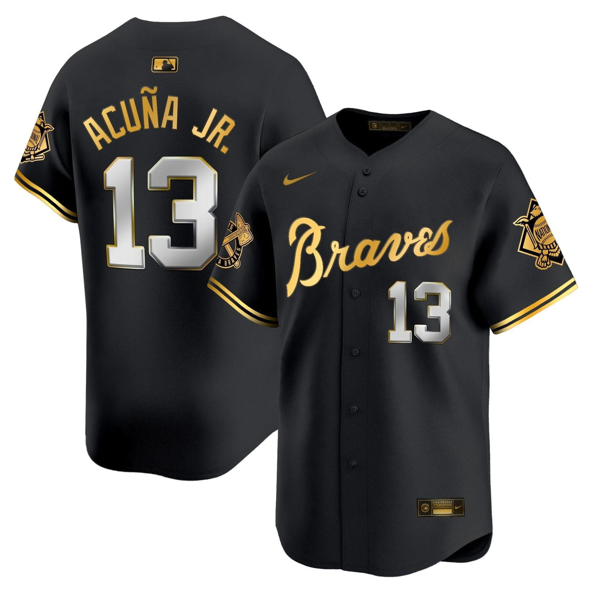 Atlanta Braves Peaches n' Cream Vapor Premier Limited Jersey - Stitched