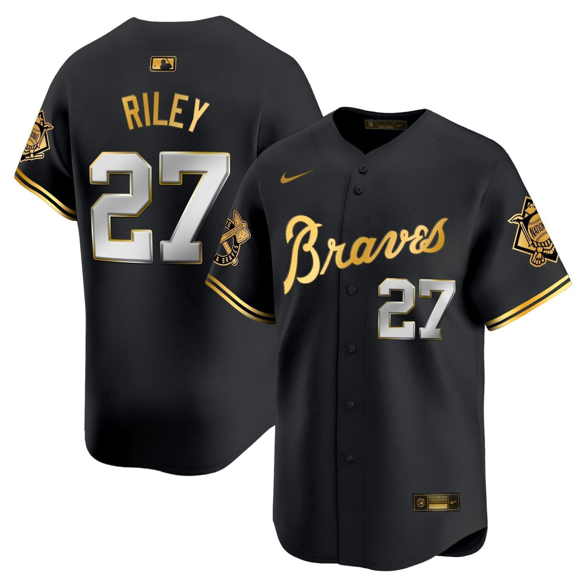 Atlanta Braves Peaches n' Cream Vapor Premier Limited Jersey - Stitched
