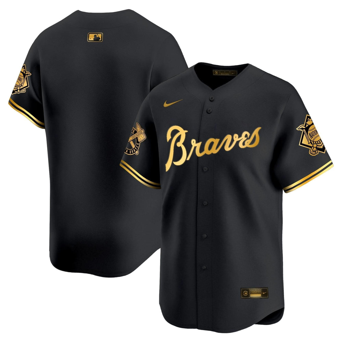 Atlanta Braves Peaches n' Cream Vapor Premier Limited Jersey - Stitched