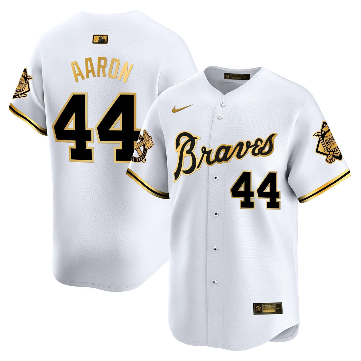 Atlanta Braves Peaches n' Cream Vapor Premier Limited Jersey - Stitched