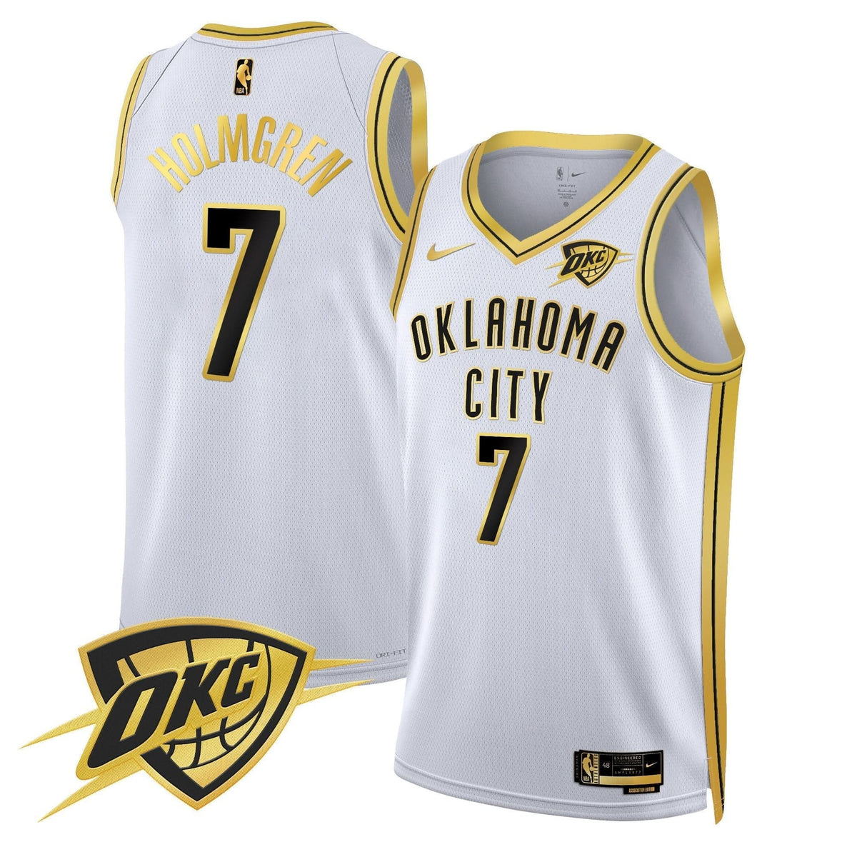 Oklahoma City Thunder Swingman Jersey V2 - Stitched