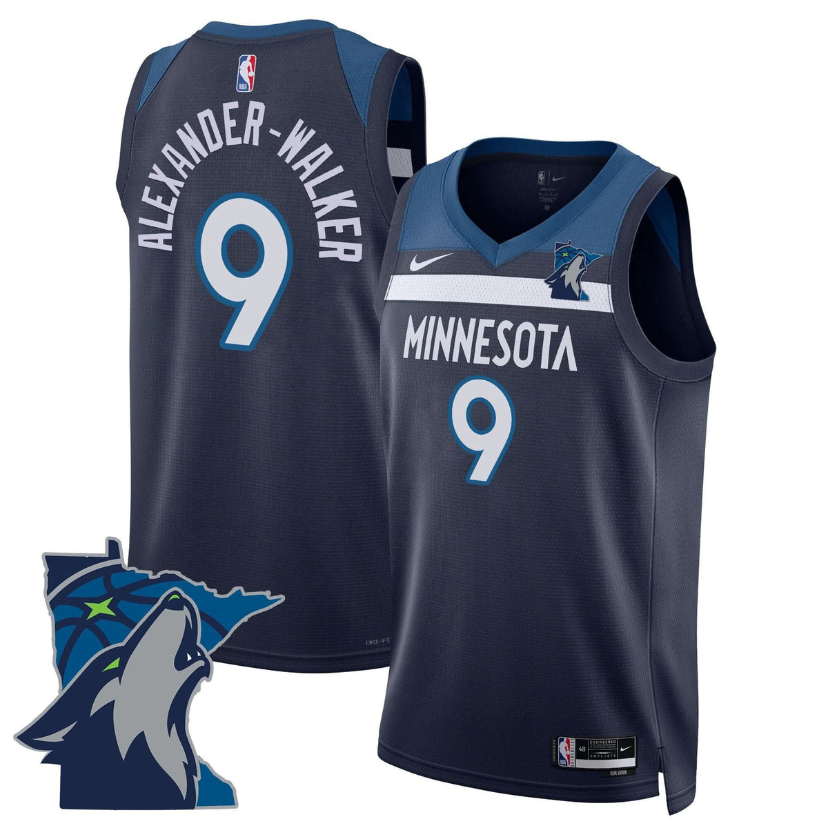 Minnesota Twins Swingman Jersey - Minnesota Patch - Stitched