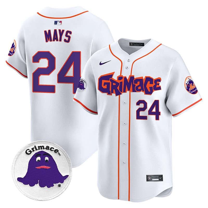 New York Mets Grimace Vapor Premier Limited Jersey V2 - Stitched
