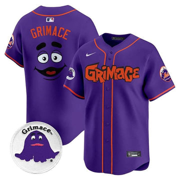 New York Mets Grimace Vapor Premier Limited Jersey V2 - Stitched