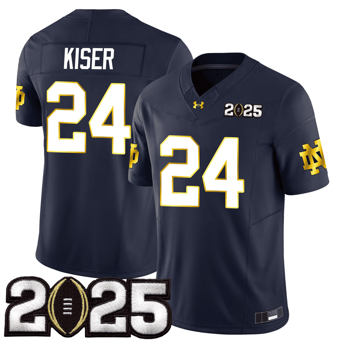 Notre Dame Fighting Irish 24/25 Jersey - CFP Final Patch